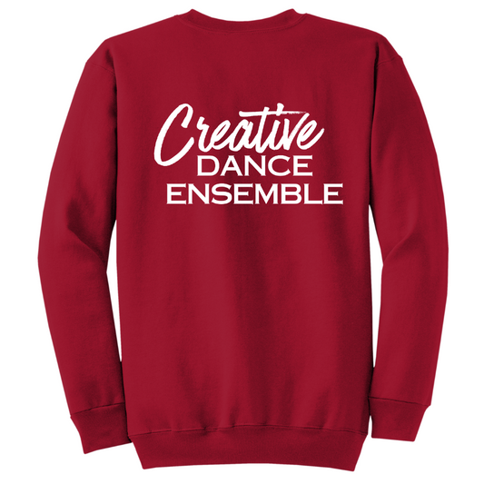CREATIVE DANCE ENSEMBLE - Sweatshirt (Red)